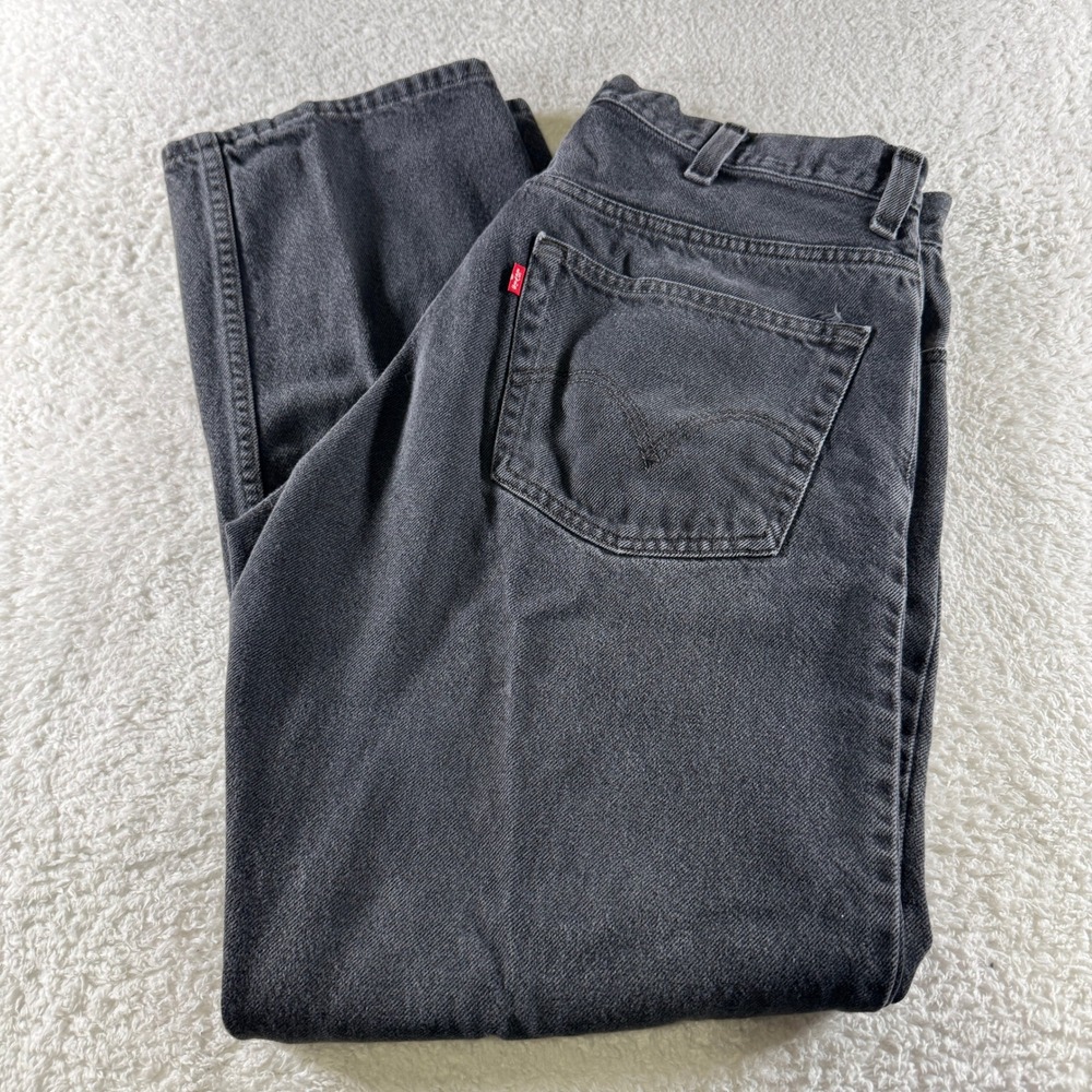 VTG Y2K 2000s Levi's 505 Regular Fit Straight Leg Red Tab Denim Jeans 38x32